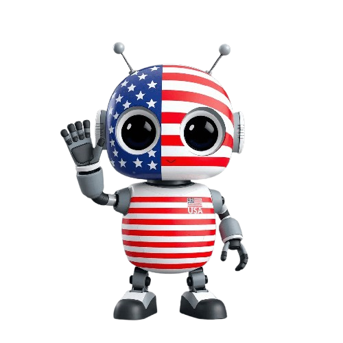 American Boy AI Robot